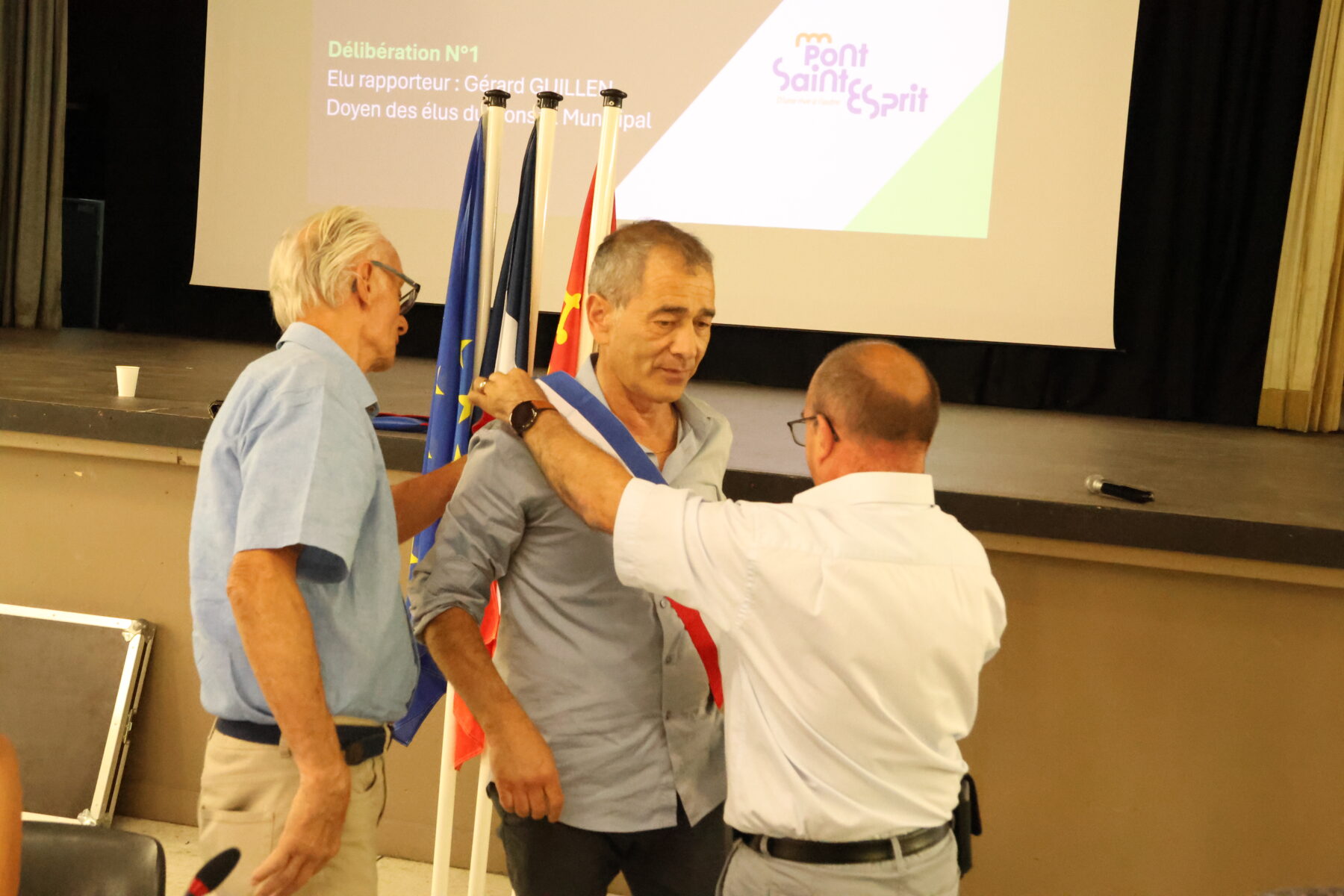 Pont Saint Esprit : Valère Ségal : » le chef d’orchestre change mais la partition reste la même »