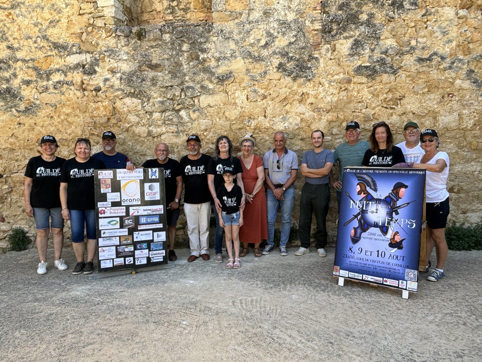 Cornillon : la Guilde de l’histoire affiche presque complet pour son spectacle sur 2000 ans d’histoire et de passion du Gard rhodanien