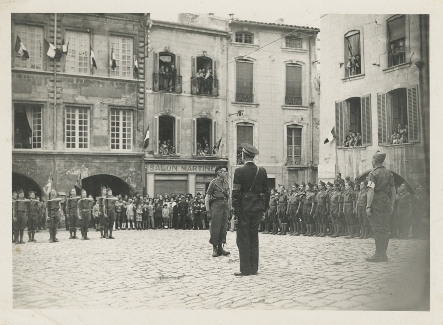 La Ville de Bagnols-sur-Cèze commémore les 80 ans du départ du Commando Vigan-Braquet