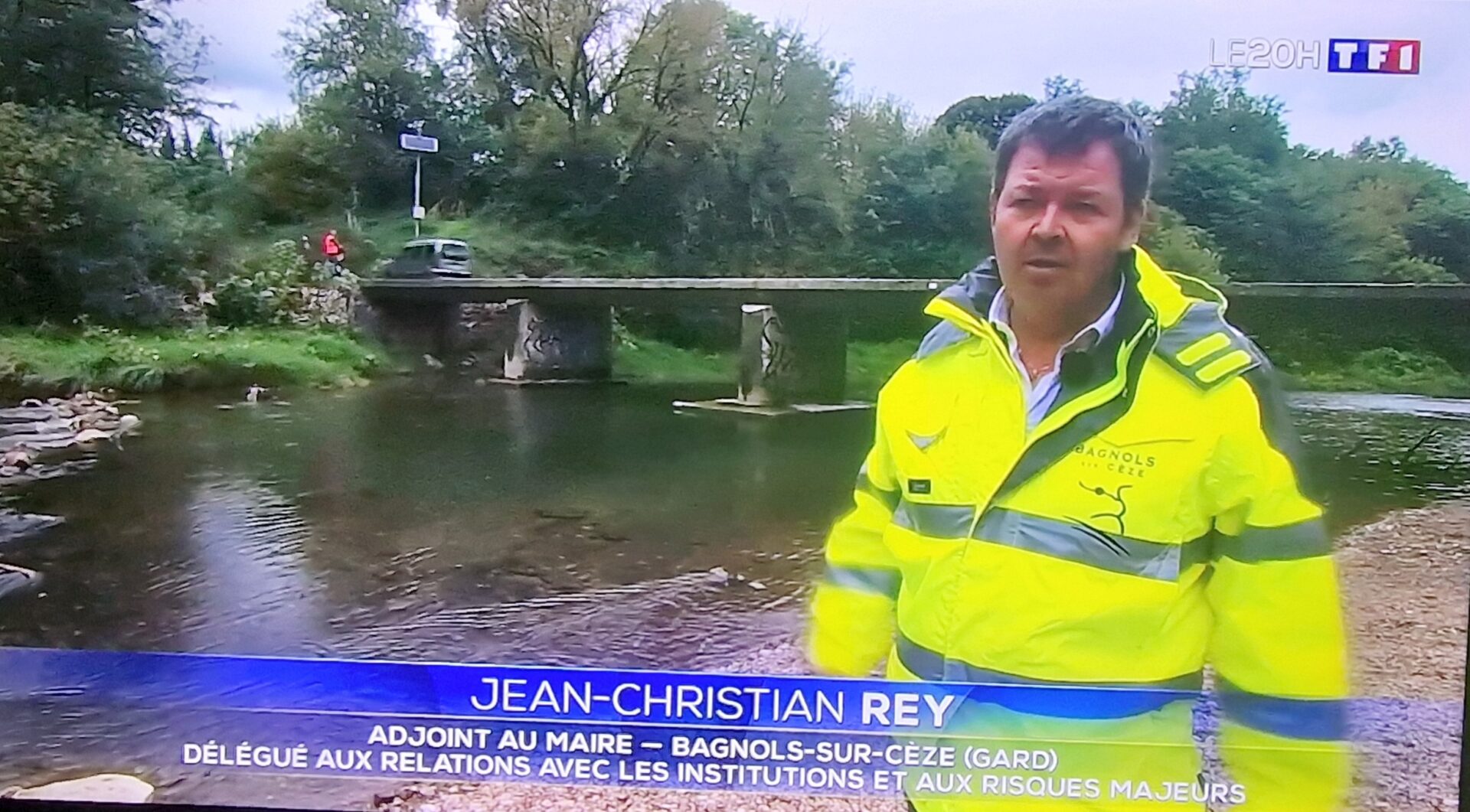 Inondations et prévention : Bagnols-sur-Cèze au centre d’un reportage de TF1