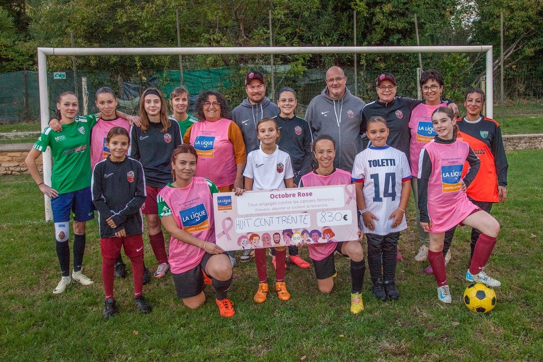 Un week-end Octobre Rose réussi pour l’Entente Féminine FCCLA-SCC