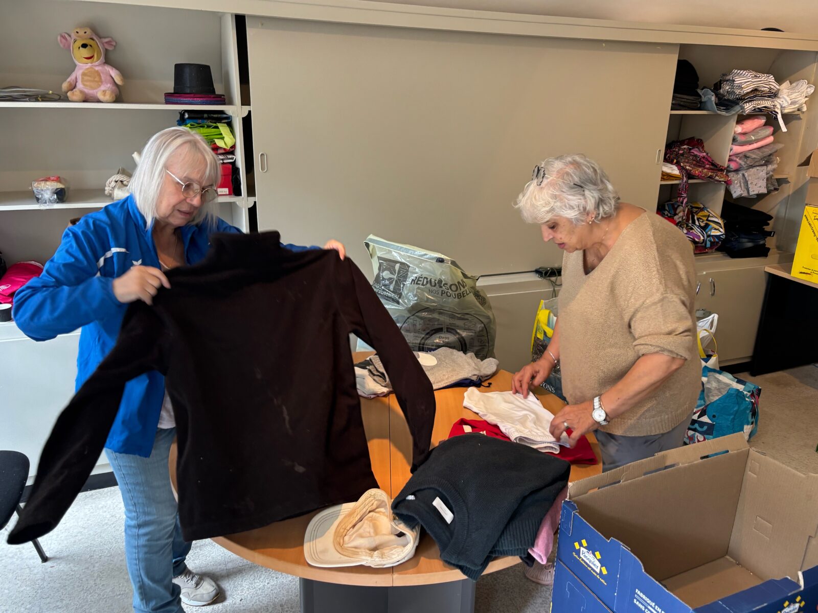 Une collecte pour l’Espagne organisée par des bénévoles à Bagnols-sur-Cèze