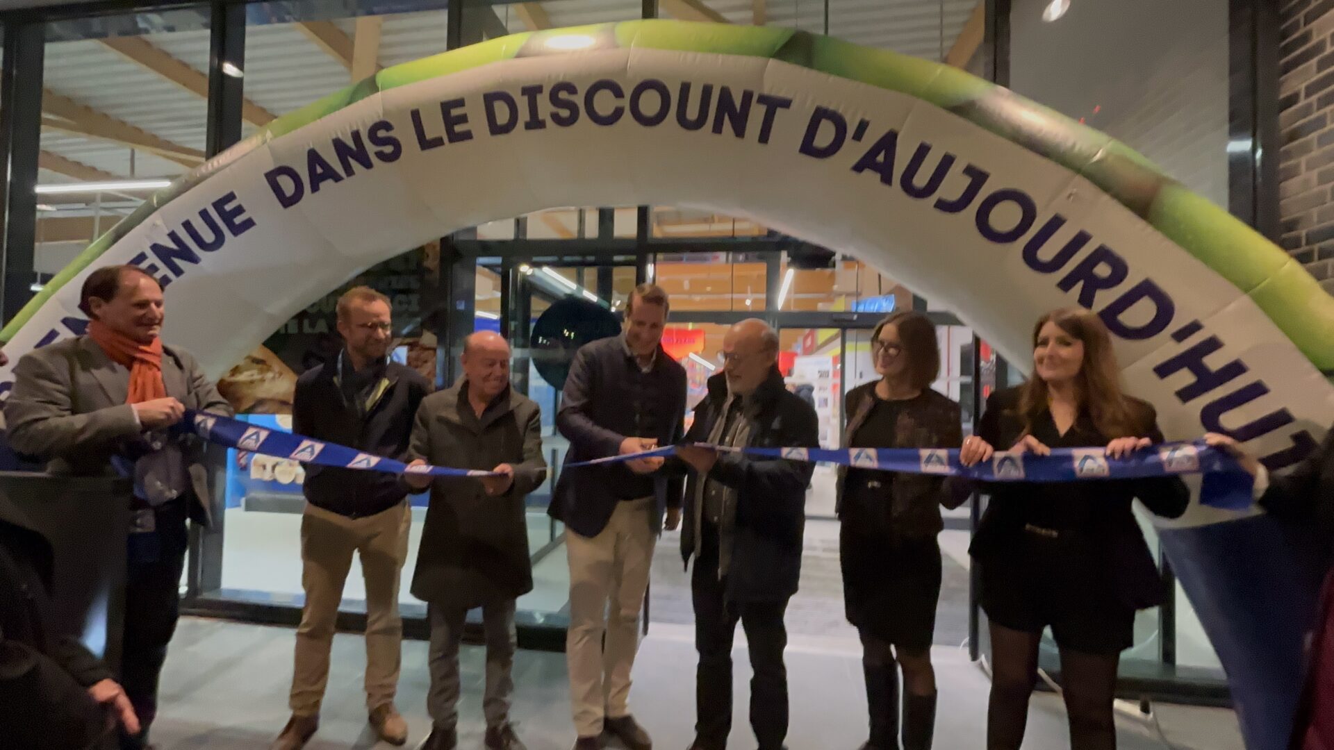 Bagnols-sur-Cèze : les 980m2 et 80 places de parking du nouveau Aldi inaugurés ce mardi, ouverture ce mercredi à 8h30