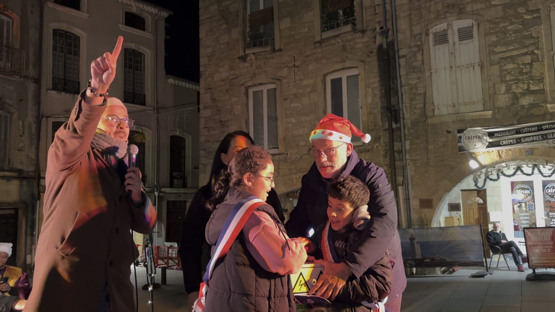 Bagnols-sur-Cèze : lancement des illuminations de Noël 2024