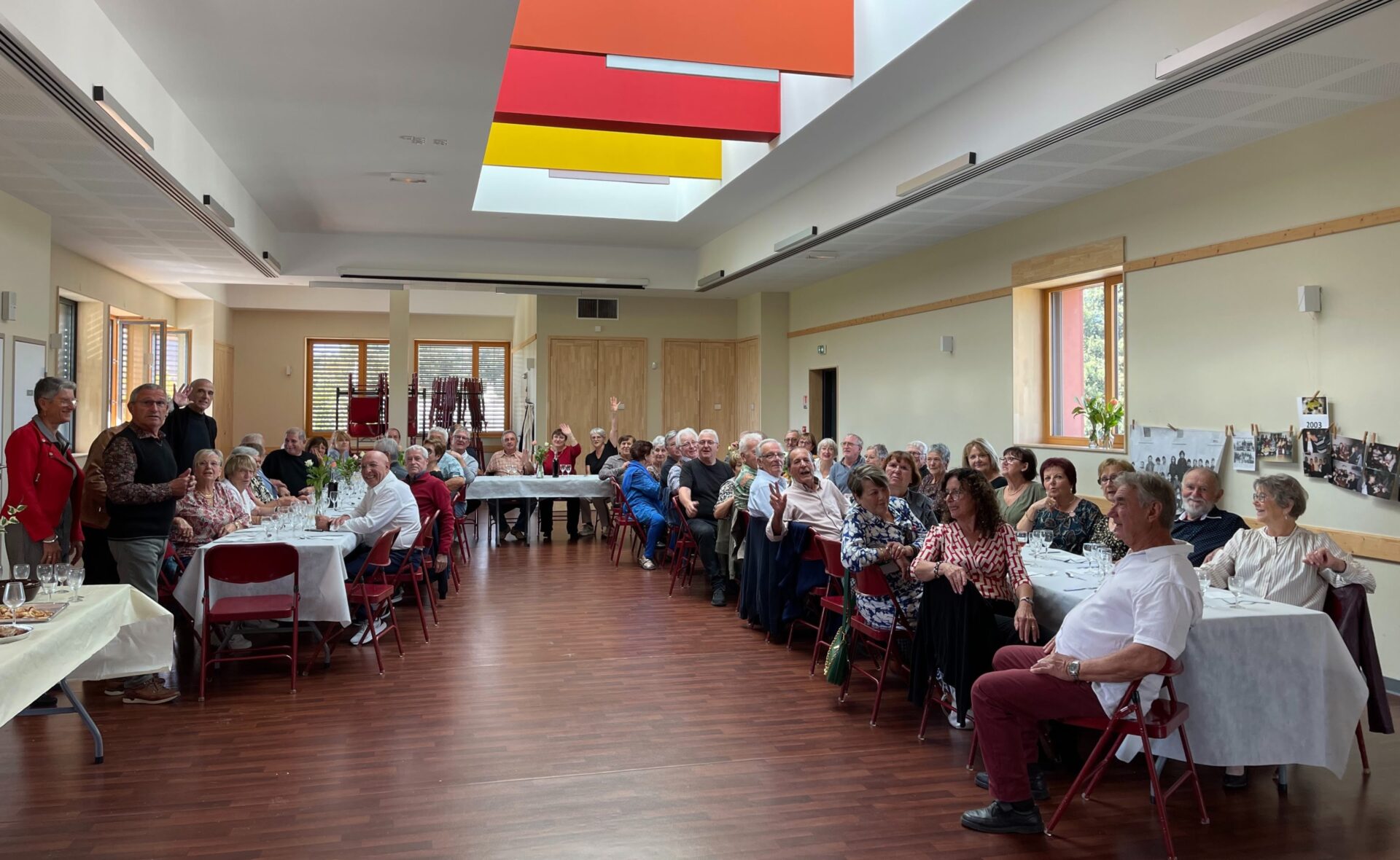 Les Minots d’Antan : les anciens élèves de Vénéjan se retrouvent autour d’un repas convivial