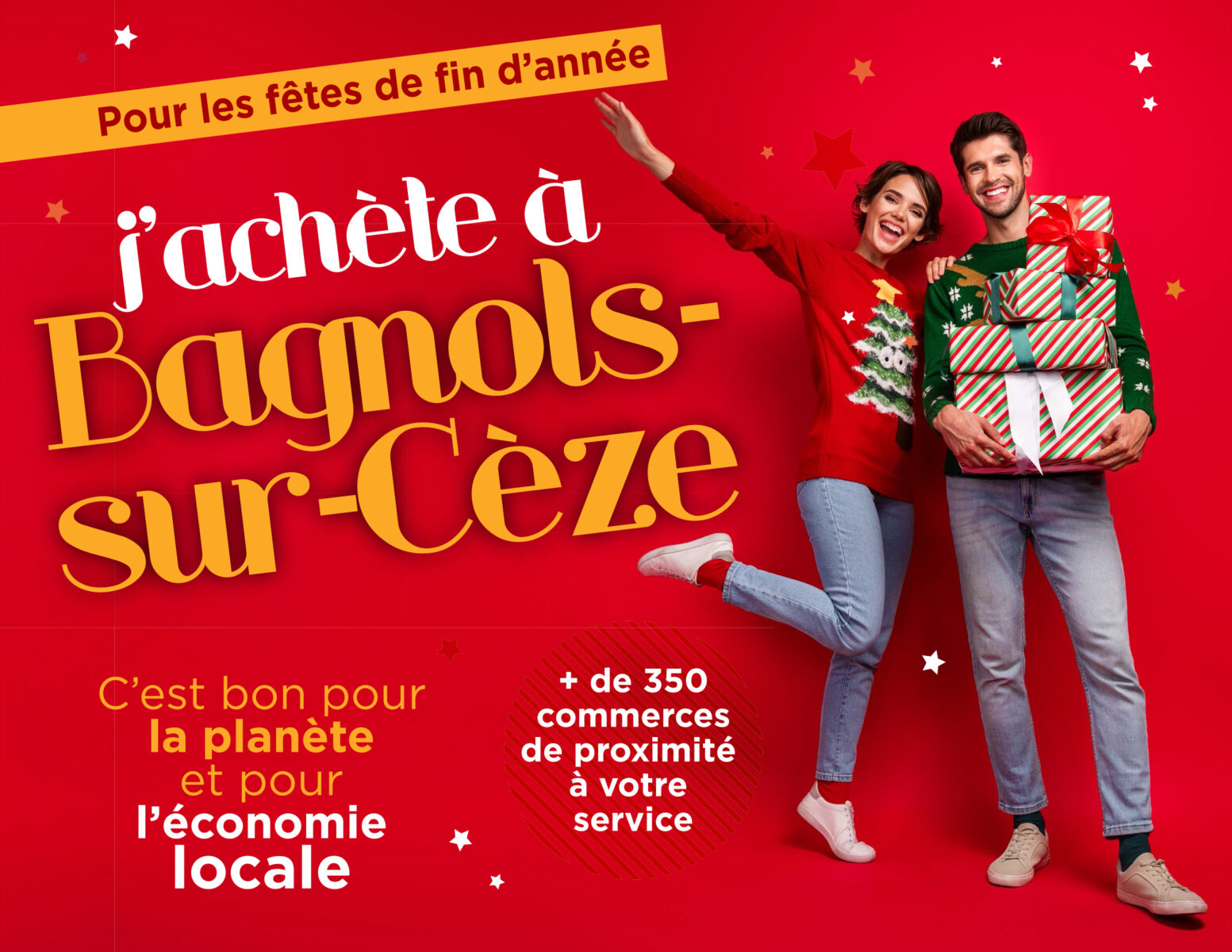 Bagnols-sur-Cèze : l’Association Bagnolaise des Commerçants (ABC) a un message pour Noël …