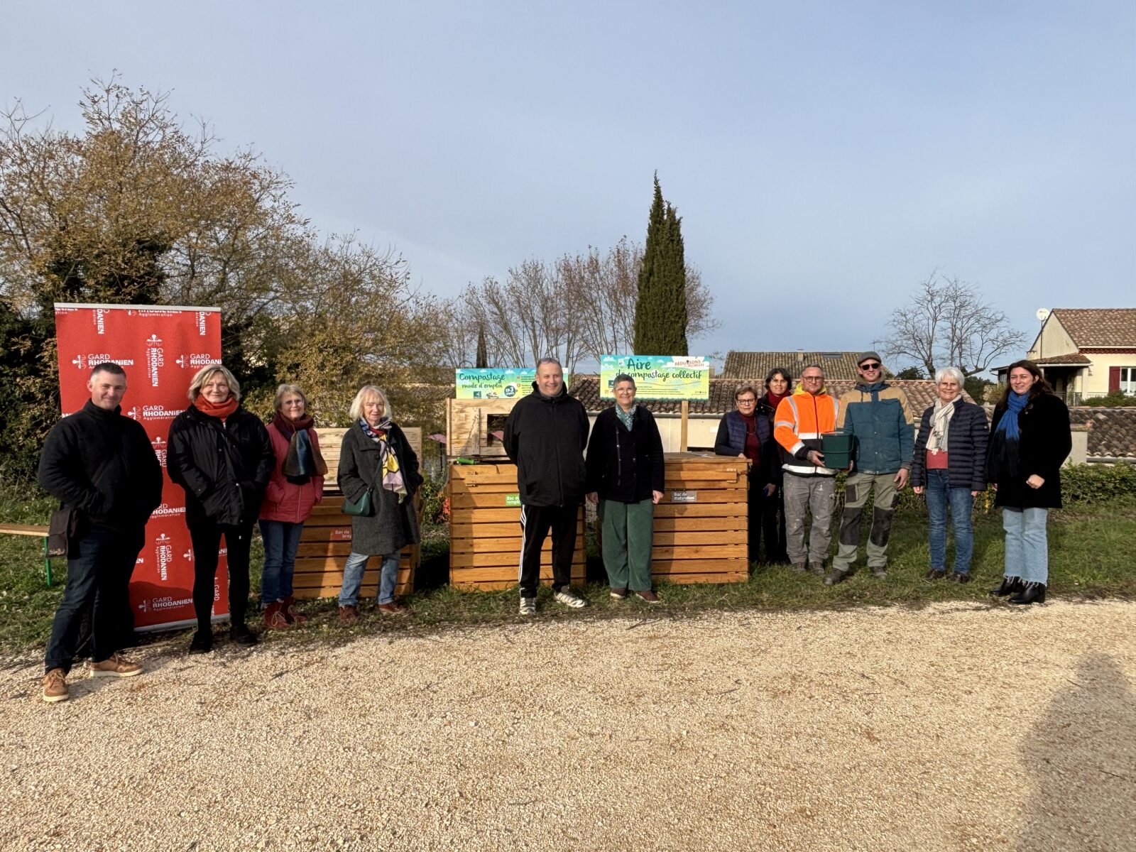 Inauguration du composteur collectif de Colombier : un pas de plus vers la gestion durable des déchets