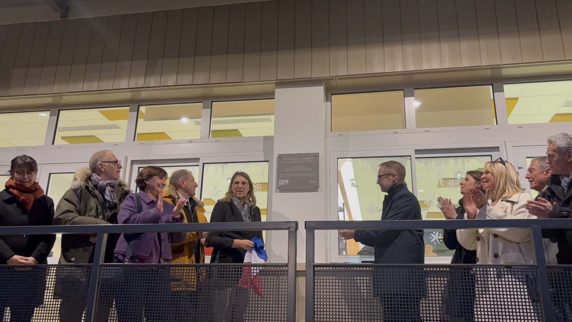 Villeneuve-les-Avignon : inauguration du nouveau réfectoire commun des écoles Joseph L’Hermitte et Thomas David