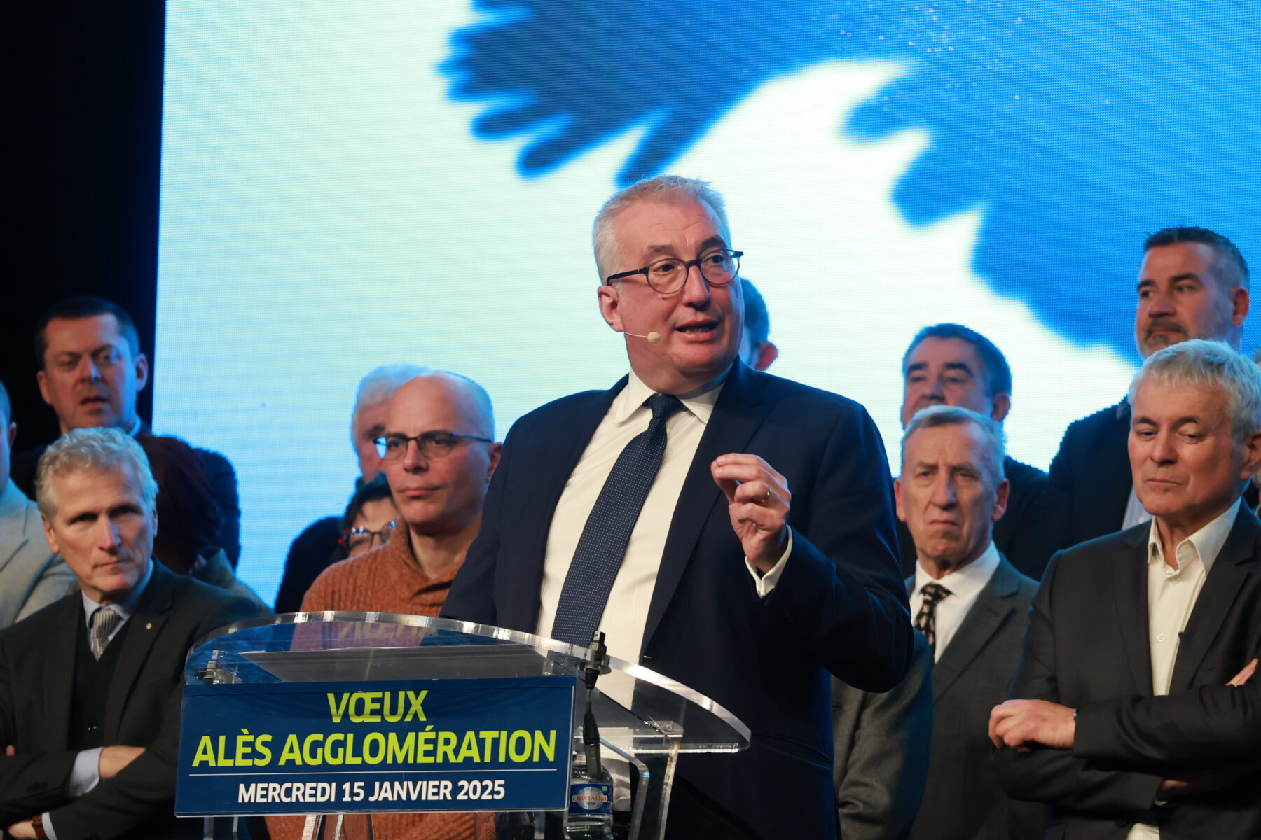 Les vœux d’Alès Agglomération : cap sur 2025 avec Christophe Rivenq