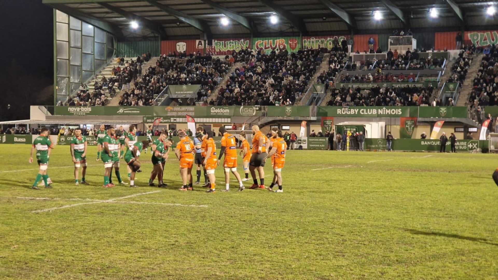 Rugby : le derby de Nationale pour le RC Nîmes