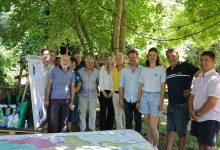 Les membres de la CLE réunis à Chusclan pour une première réunion de travail sur l'avenir de la Cèze