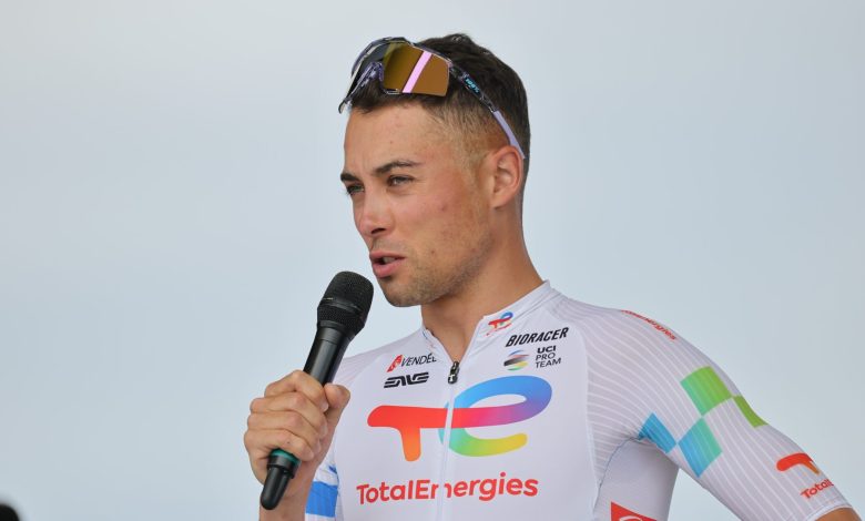 Alexandre Delettre au départ du Tour de France