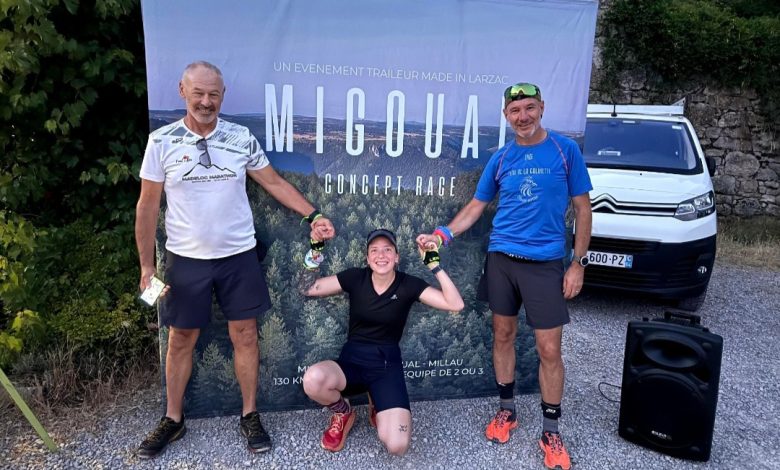 membres du club d'athlétisme