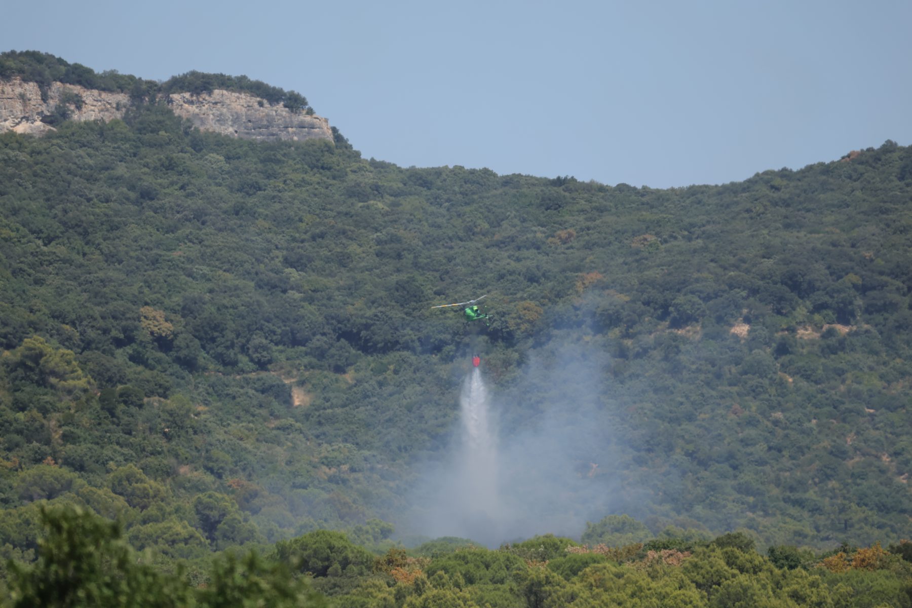 Incendies : alerte rouge dans le Gard rhodanien après 4 incendies en moins de 24 heures