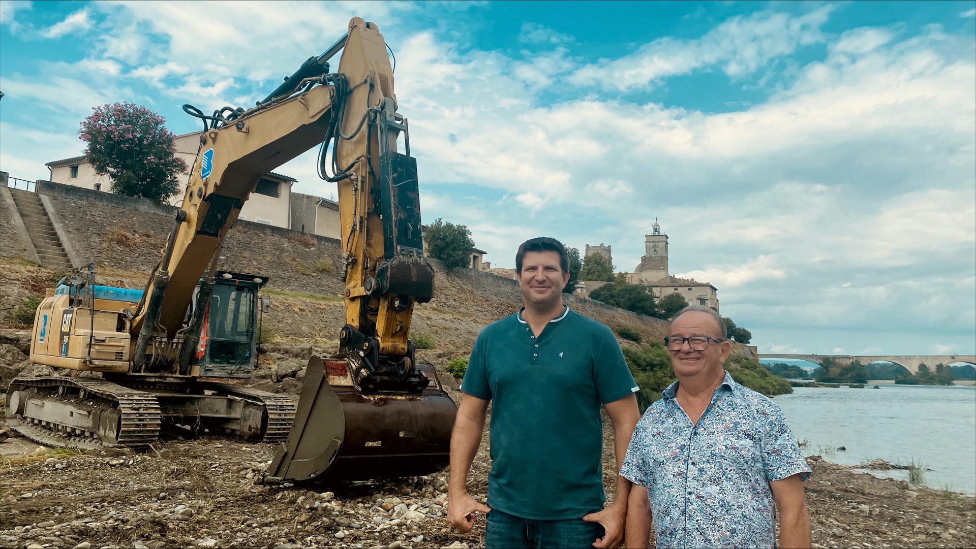Pont-Saint-Esprit : début des travaux de sécurisation de la digue