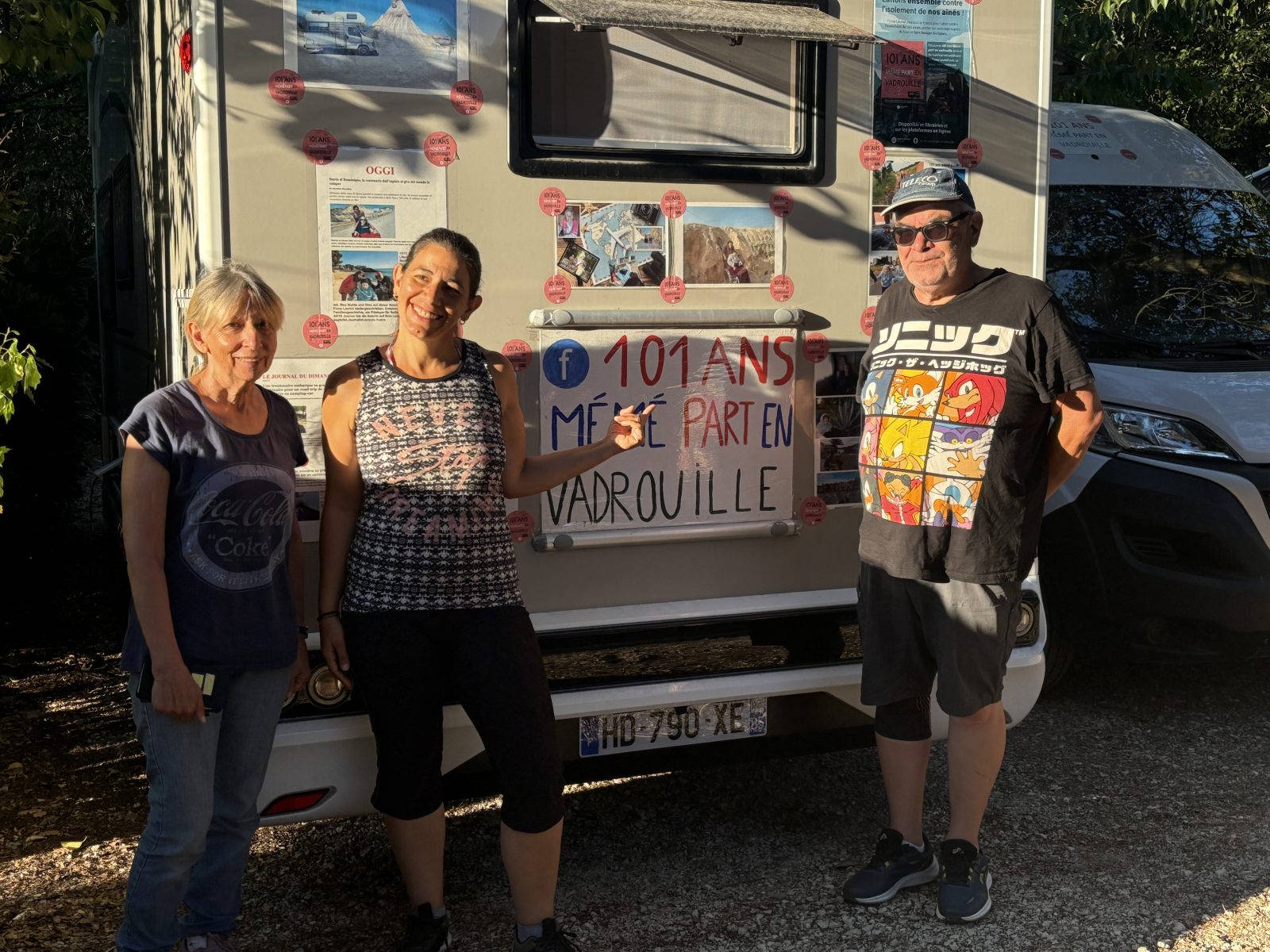 La famille Lauriol, un Tour de France en camping-car pour redonner une voix à nos aînés