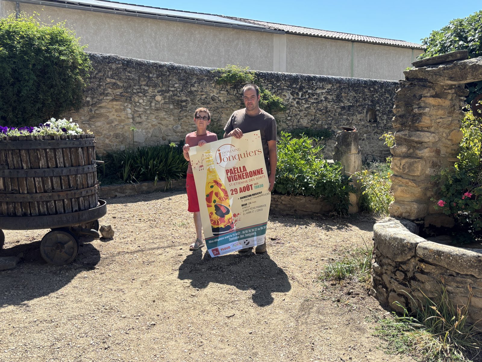 La Paëlla Vigneronne fait son grand retour au Domaine des Jonquiers