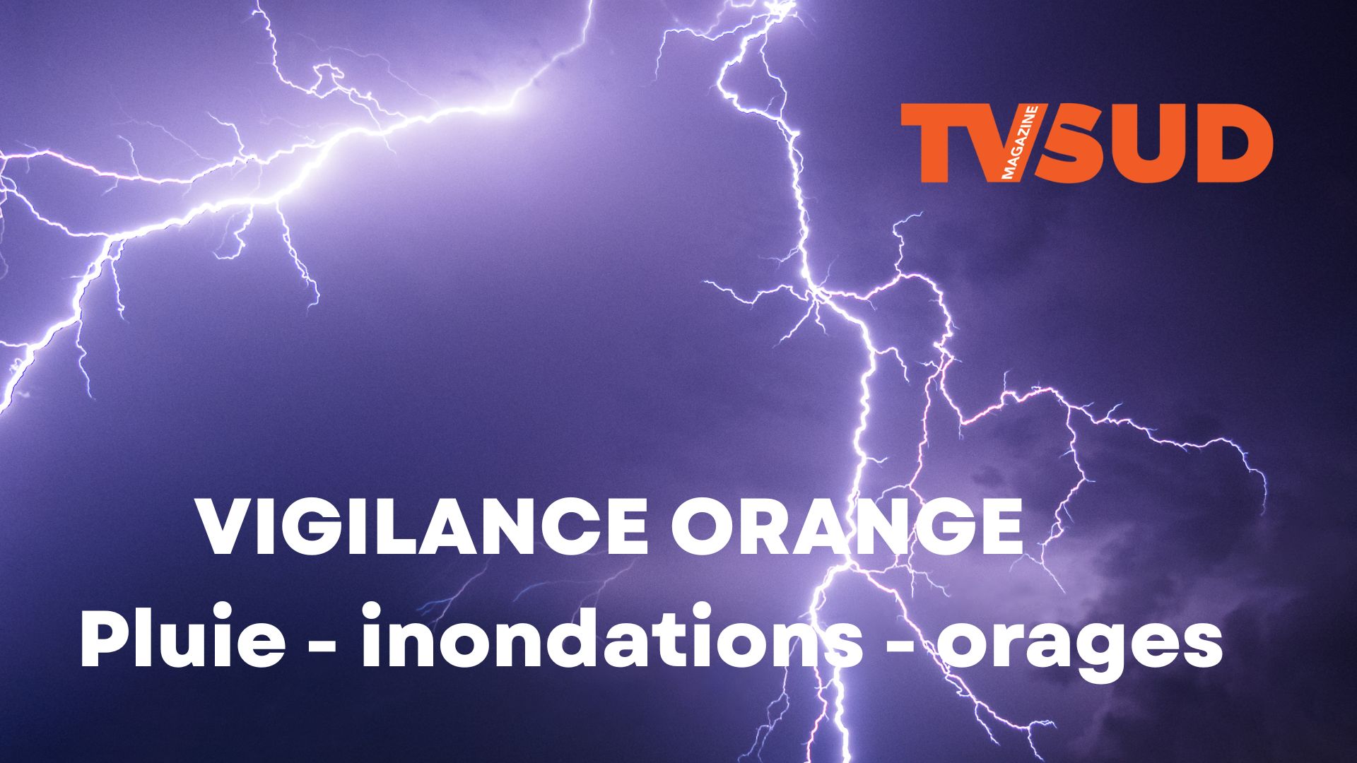 Le Gard rhodanien en vigilance orange : orages et pluies abondantes attendus cette nuit