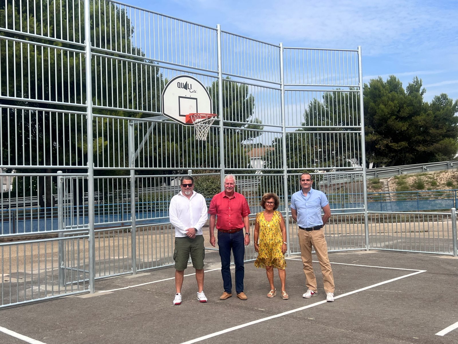 Rochefort-du-Gard : le City Stade de la Bégude fait peau neuve