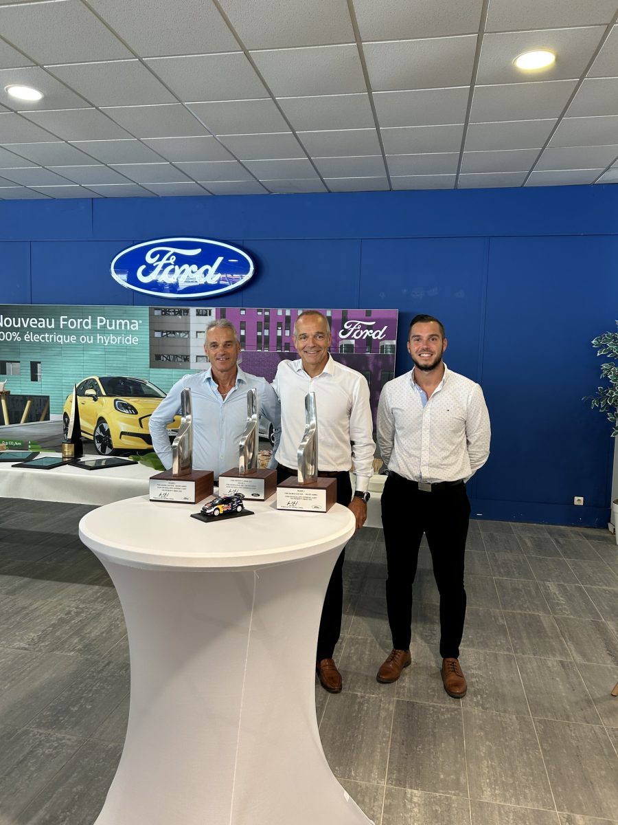 Bagnols-sur-Cèze : trois prix d’excellence pour Languedoc Auto Bagnols, la visite du président de Ford France
