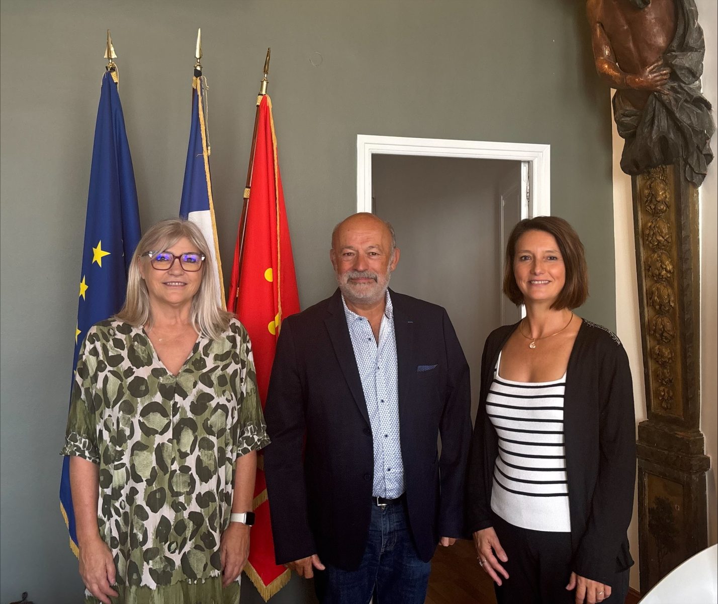 Bagnols-sur-Cèze : la nouvelle directrice territoriale d’Action Logement en visite de terrain