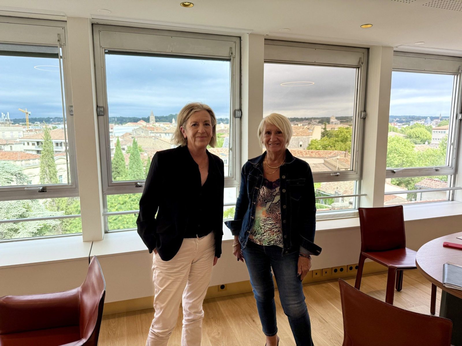 Rencontre entre Françoise Laurent-Perrigot et Magali Saumade : une mobilisation commune pour l’avenir agricole et viticole du Gard