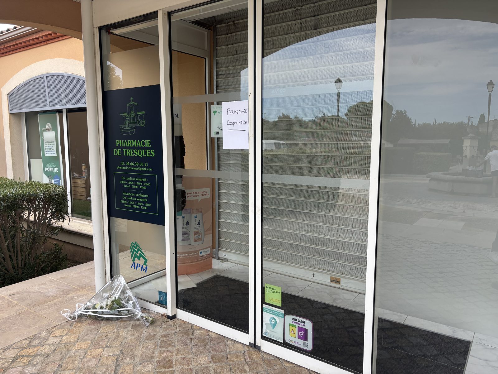 Tresques en deuil après le meurtre d’Estelle, la pharmacienne du village