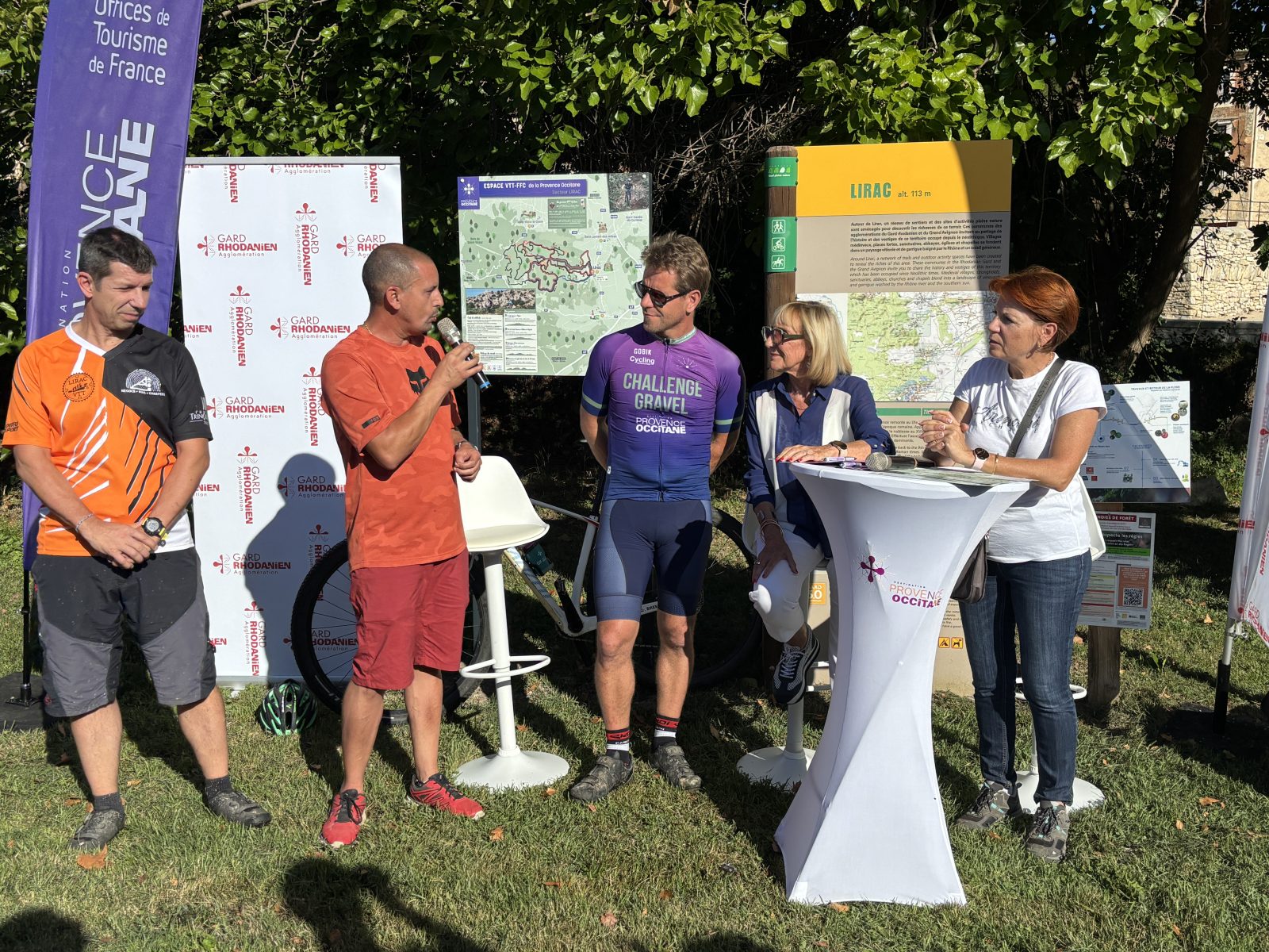 L’agglomération du Gard rhodanien inaugure son premier circuit VTT officiel