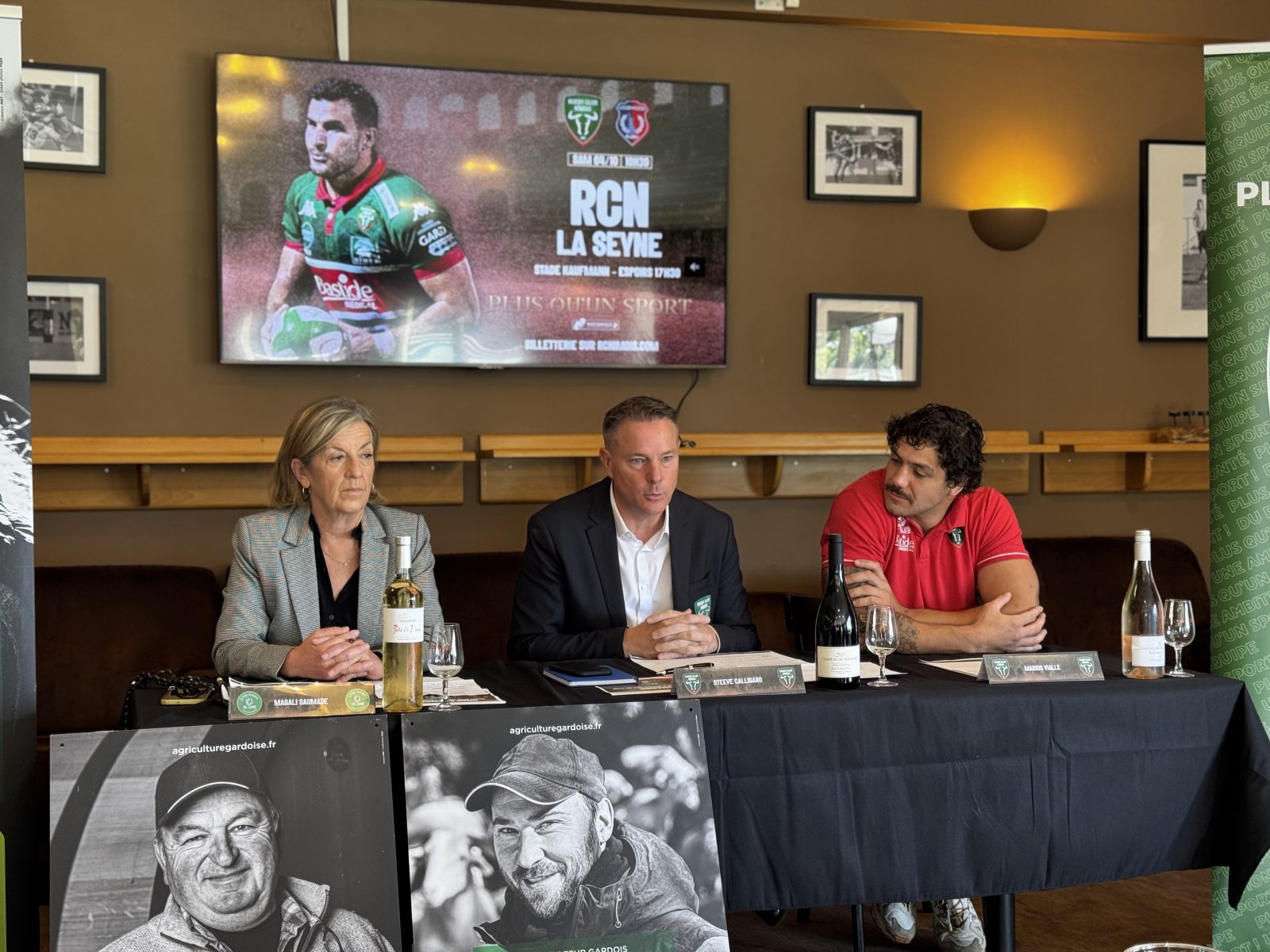 Quand le rugby rencontre la terre : le RCN et la Chambre d’agriculture du Gard unissent leurs forces