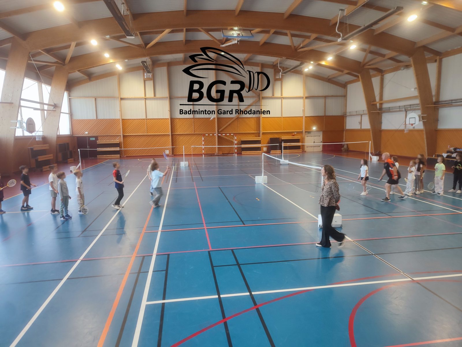 Tavel : le Badminton Gard Rhodanien initie les écoliers