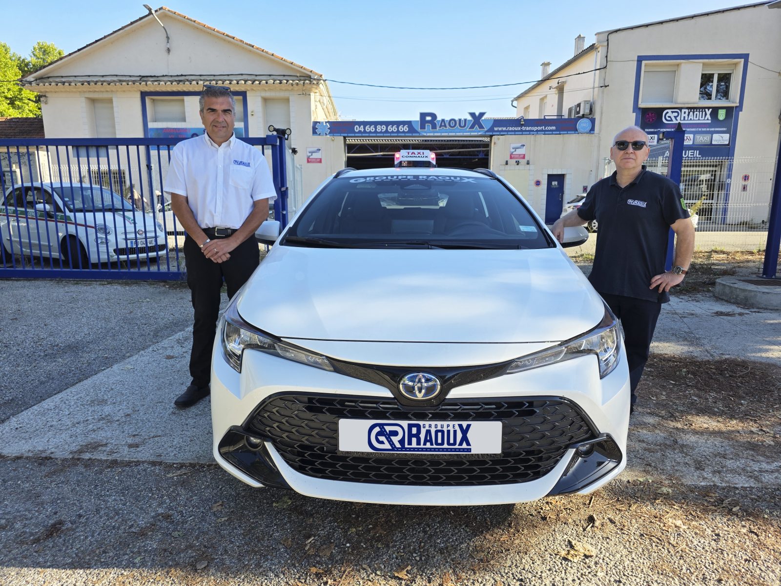 Bagnols-sur-Cèze : le taxi officiel de Connaux rejoint le Groupe Raoux