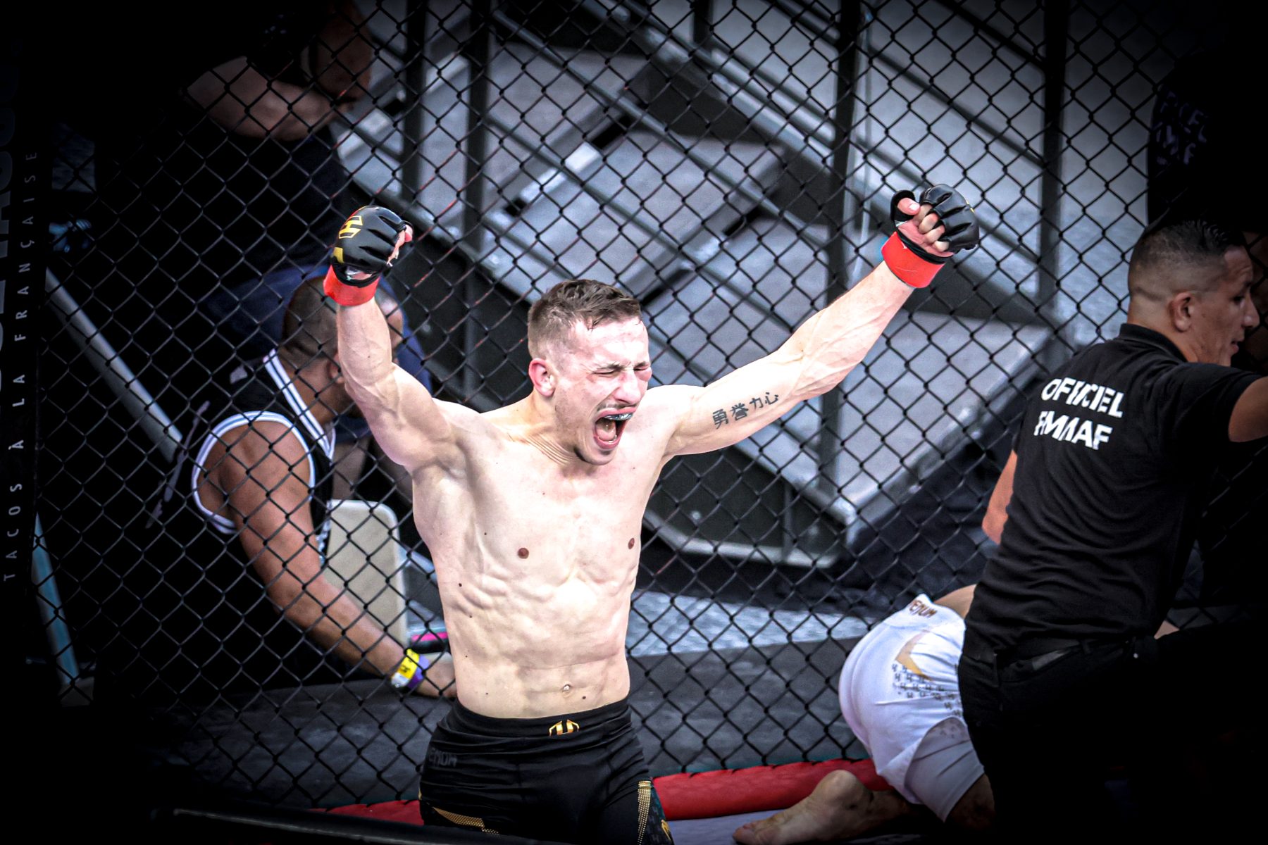 Hexagone MMA 32 : le Théâtre Antique d’Orange en transe pour une soirée de gladiateurs