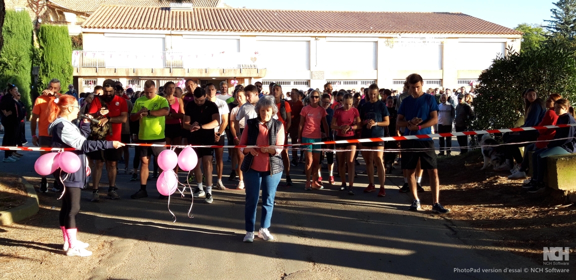 Gaujac en rose pour la bonne cause, Dimanche 12 octobre