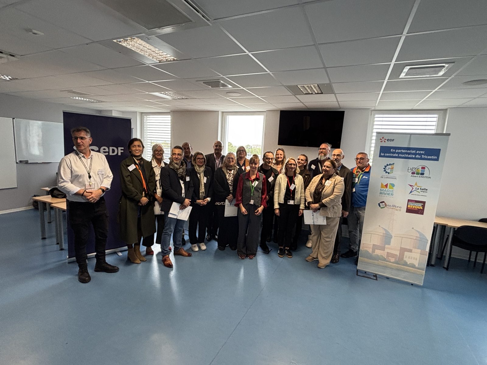 EDF Tricastin renouvelle son partenariat avec six lycées du territoire pour renforcer les liens entre industrie et éducation