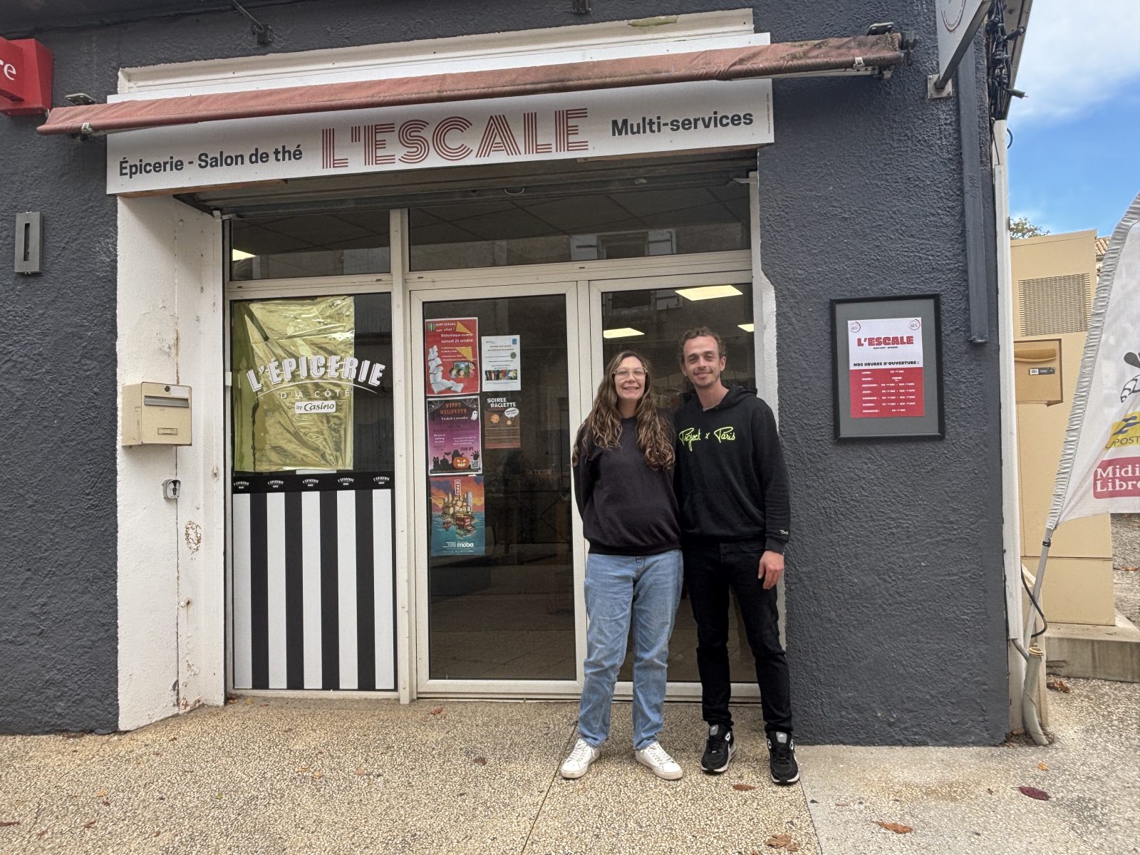 Saint-Gervais – L’Épicerie-Bar L’Escale  rouvre ses portes avec Jonathan et Noémie
