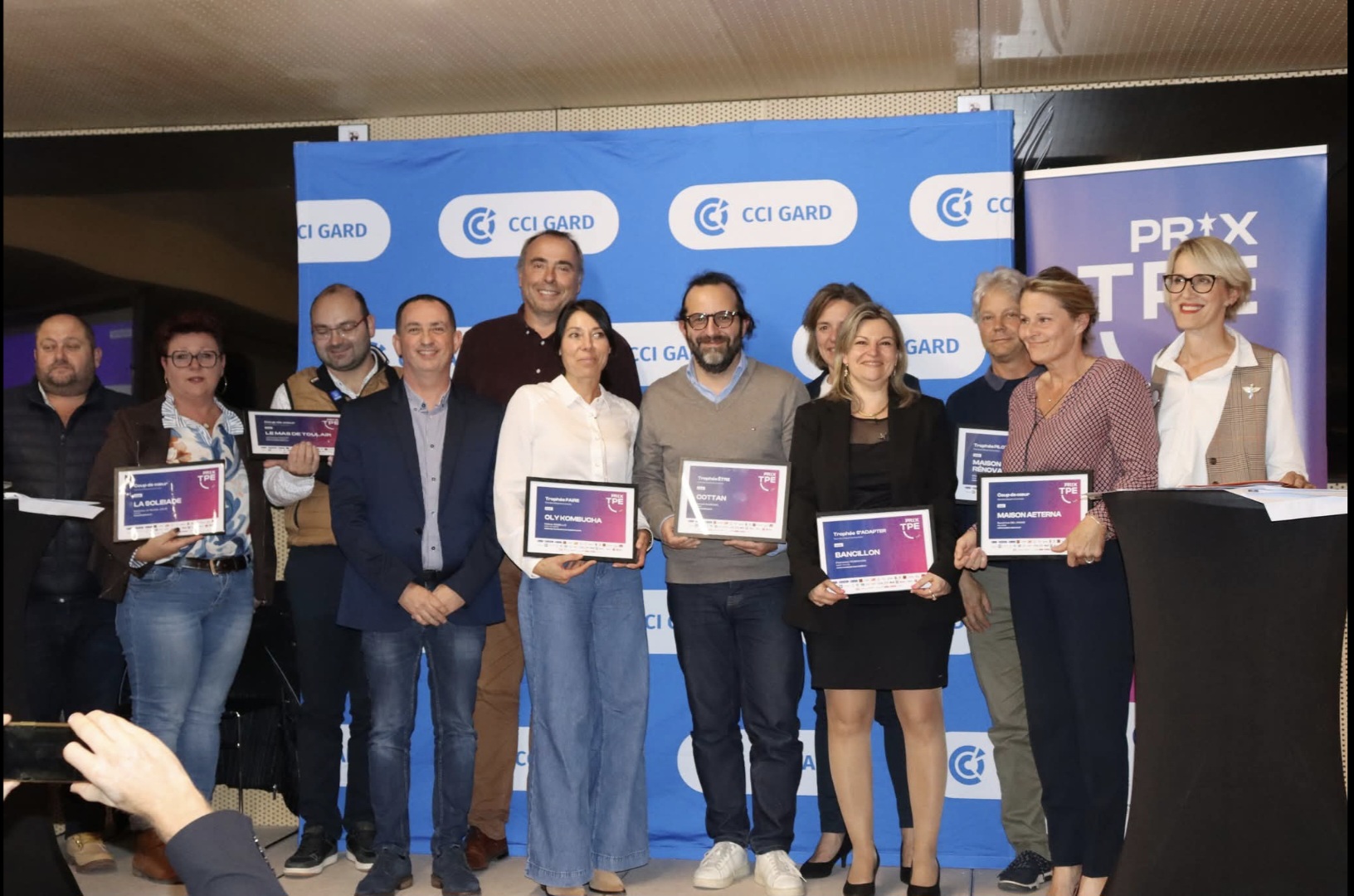 Prix de la TPE 2025 : sept entreprises gardoises à l’honneur !