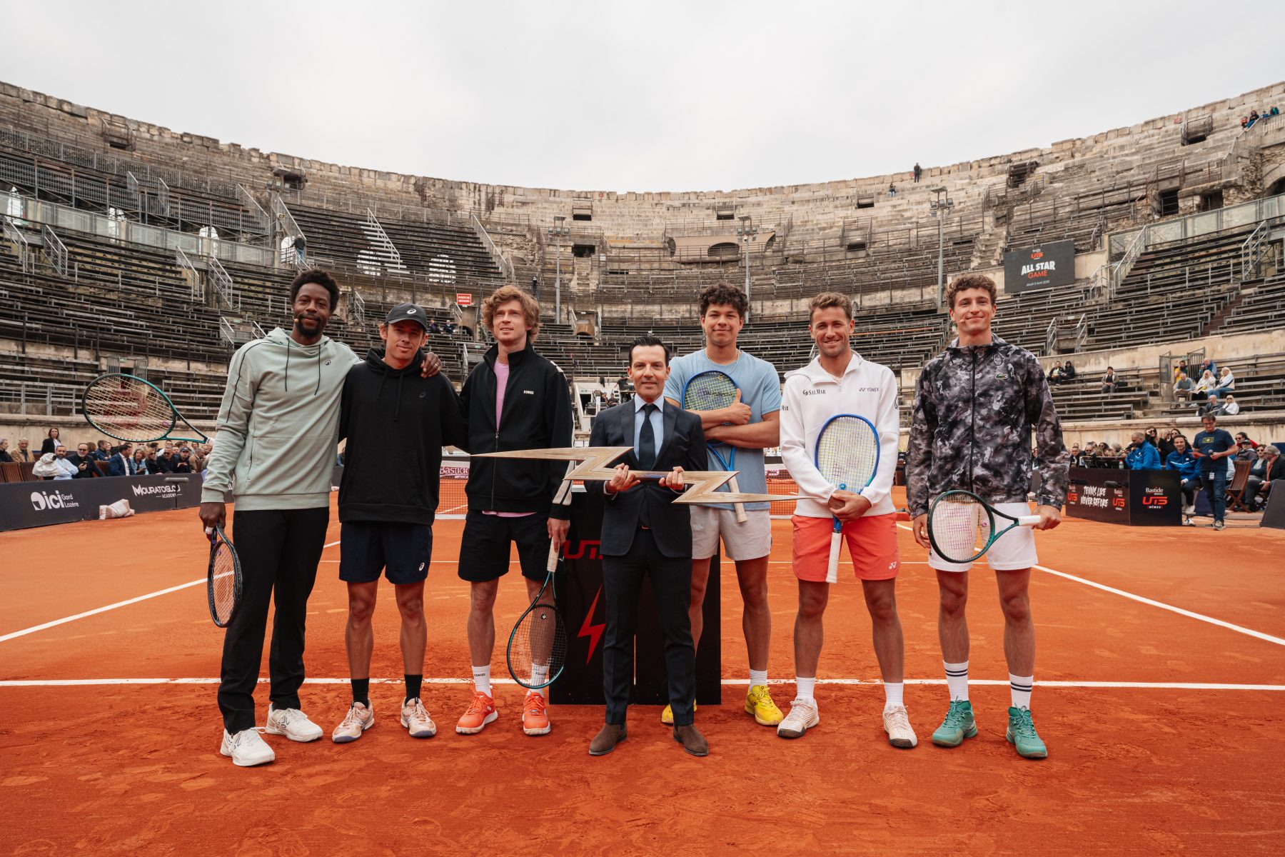 Le tennis de retour dans les Arènes en 2026 : Casper Ruud, Ugo Humbert et Alexander Bublik en têtes d’affiche