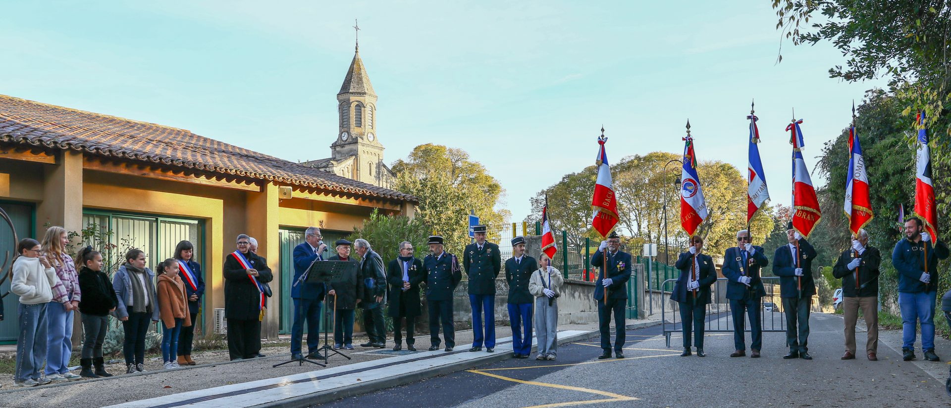 Sabran, Saint-Marcel-de-Careiret, Saint-André-d’Olérargues et Verfeuil : retour en images sur les cérémonies du 11 novembre