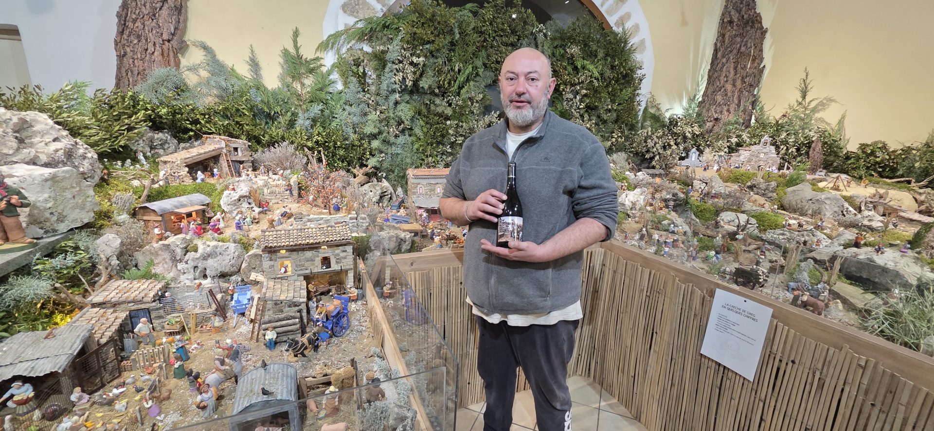 Cornillon-Saint-Gély : la crèche de Greg accueille la Cèze et de nouvelles scènes spectaculaires pour sa 3e édition