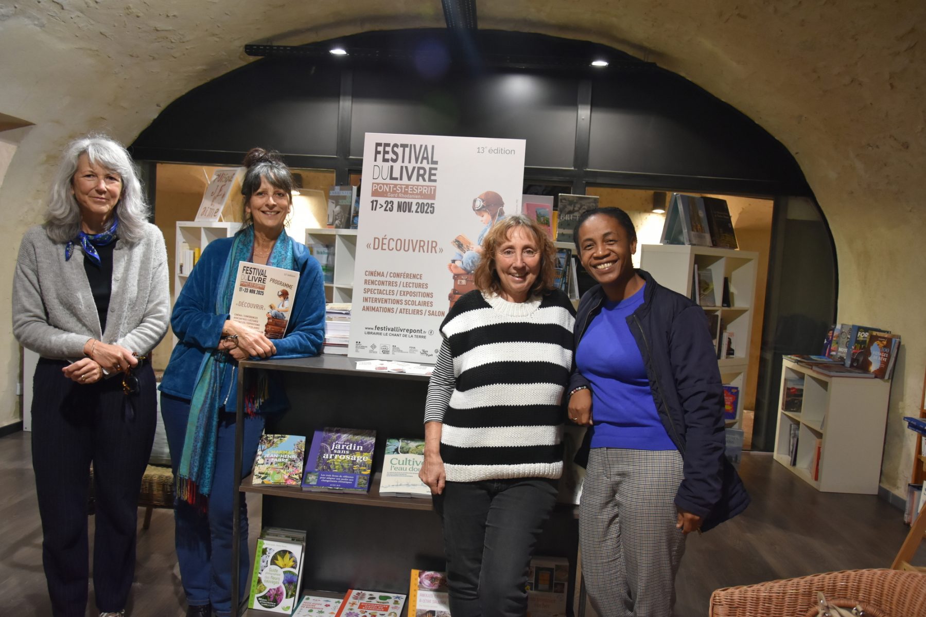 Pont-Saint-Esprit : la 13ème édition du Festival du Livre «Découvrir» se poursuit jusqu’au 23 novembre