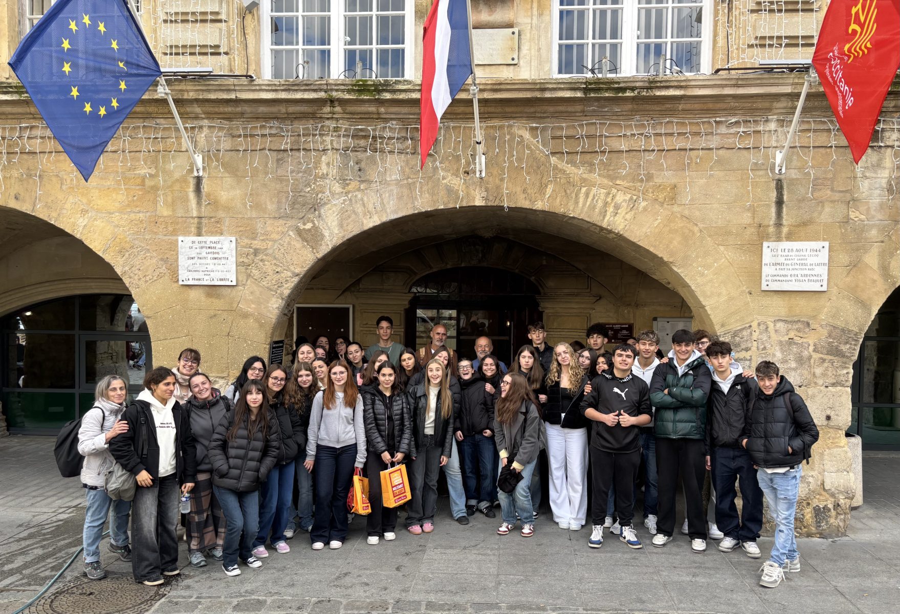 Bagnols-sur-Cèze : des lycéens italiens en immersion en ville