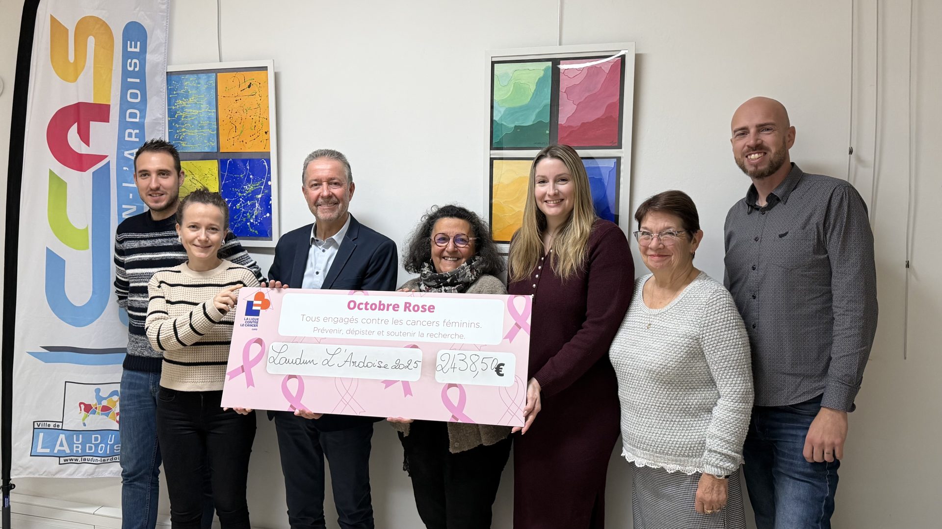 Laudun-l’Ardoise : une Boucle Rose 2025 aux couleurs de la solidarité