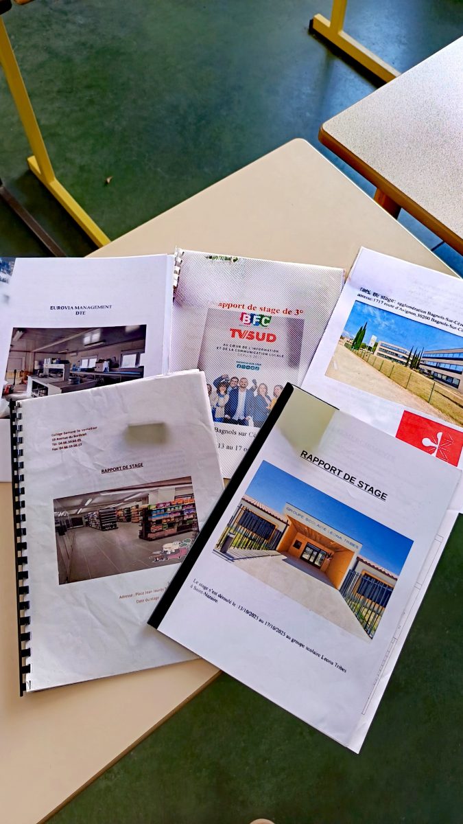 La tribune du collège Bernard de Ventadour : Kezako ? Un stage en Troisième ?