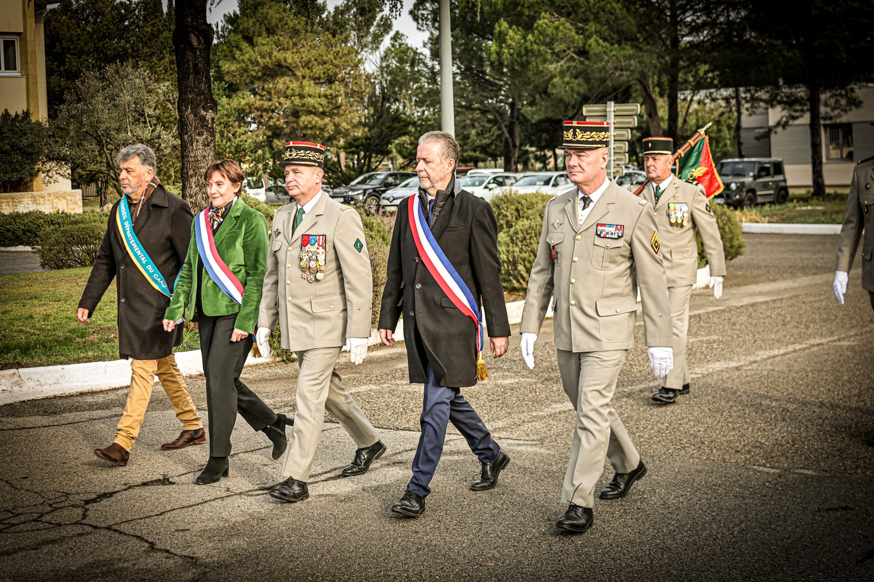 Laudun l’Ardoise : Le 1er REG honore Sainte-Barbe : tradition, cohésion et engagement