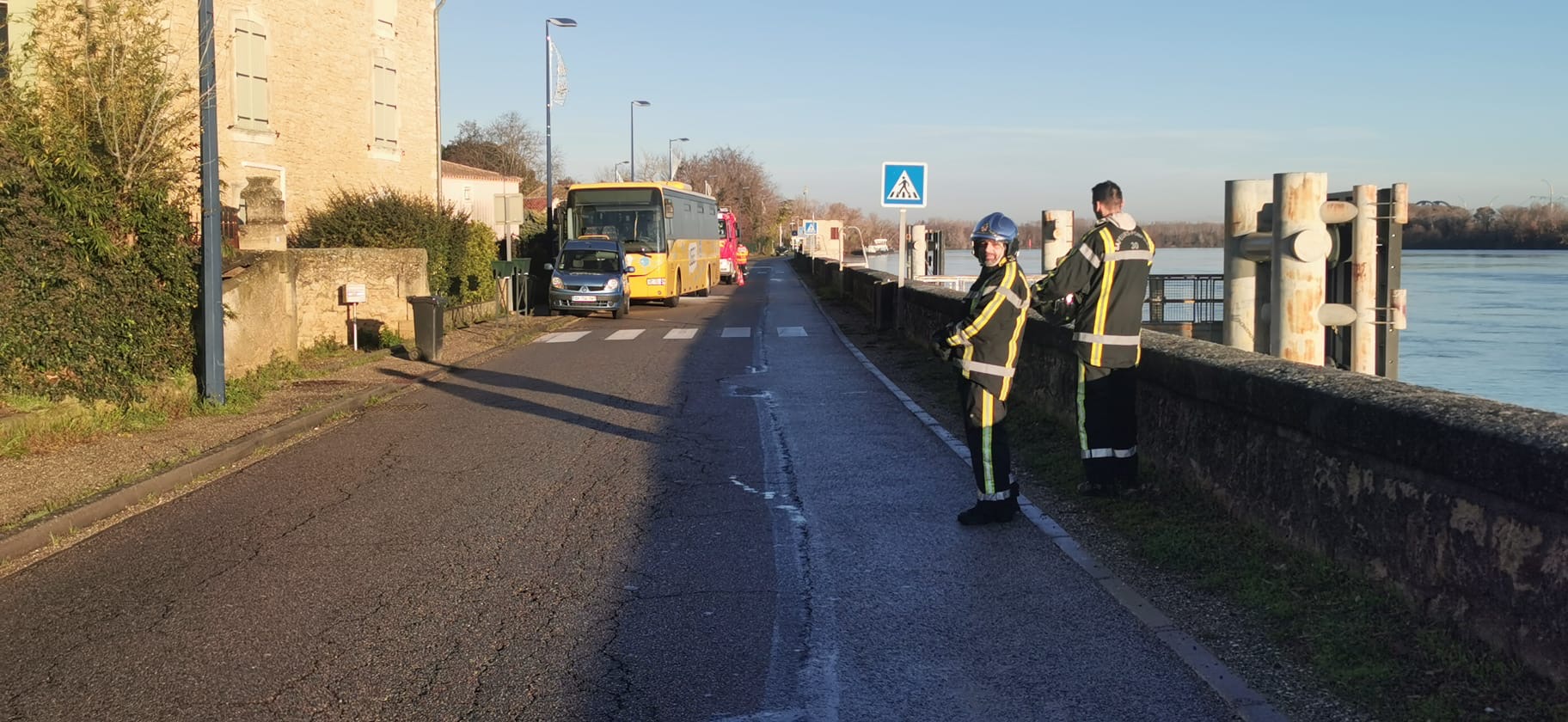 Perturbation de la circulation à Saint-Étienne-des-Sorts après l’immobilisation d’un bus scolaire