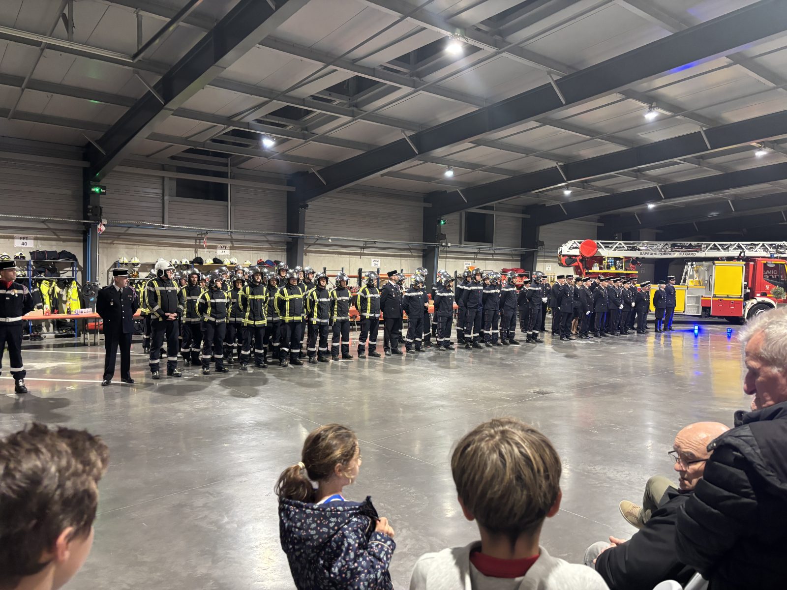 Sainte-Barbe : les pompiers de Bagnols-sur-Cèze ont célébré leur patronne