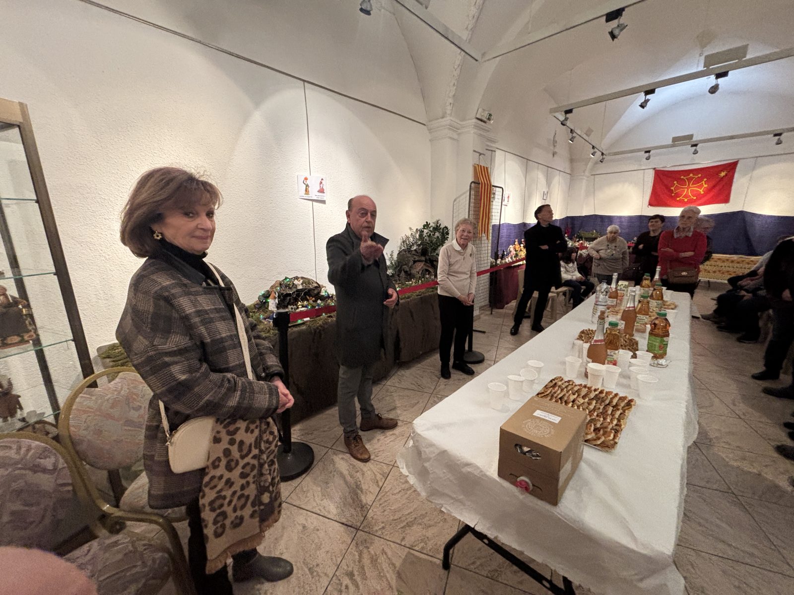 Bagnols-sur-Cèze : l’exposition de crèches provençales de l’association Pais Nostre inaugurée à l’Espace Saint-Maur