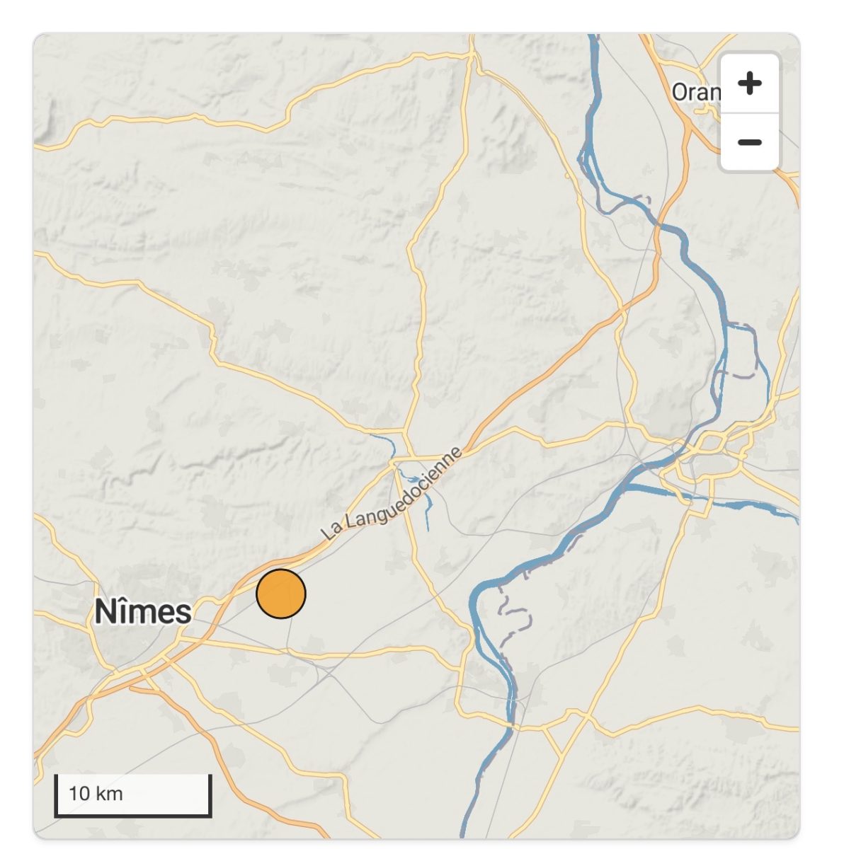 Une secousse sismique de magnitude 3,9 ressentie à l’est de Nîmes