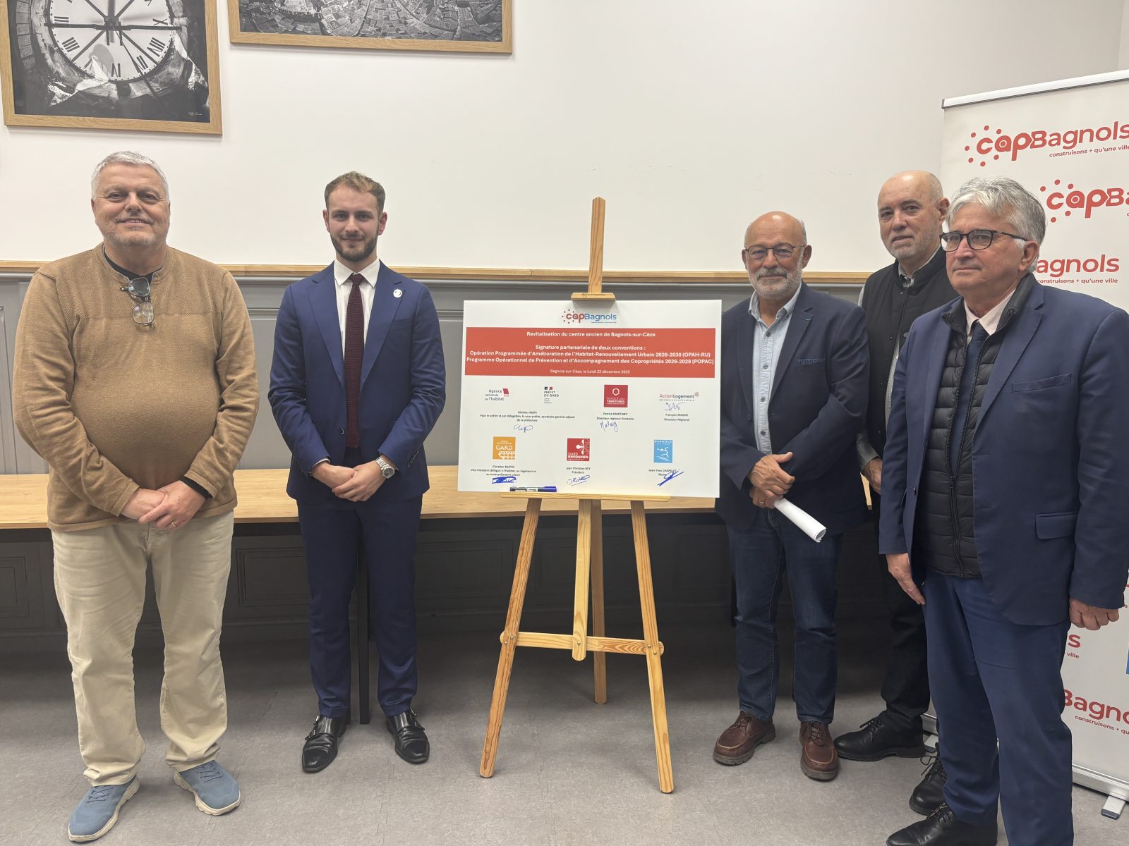 Bagnols-sur-Cèze renouvelle son engagement pour la rénovation du centre ancien