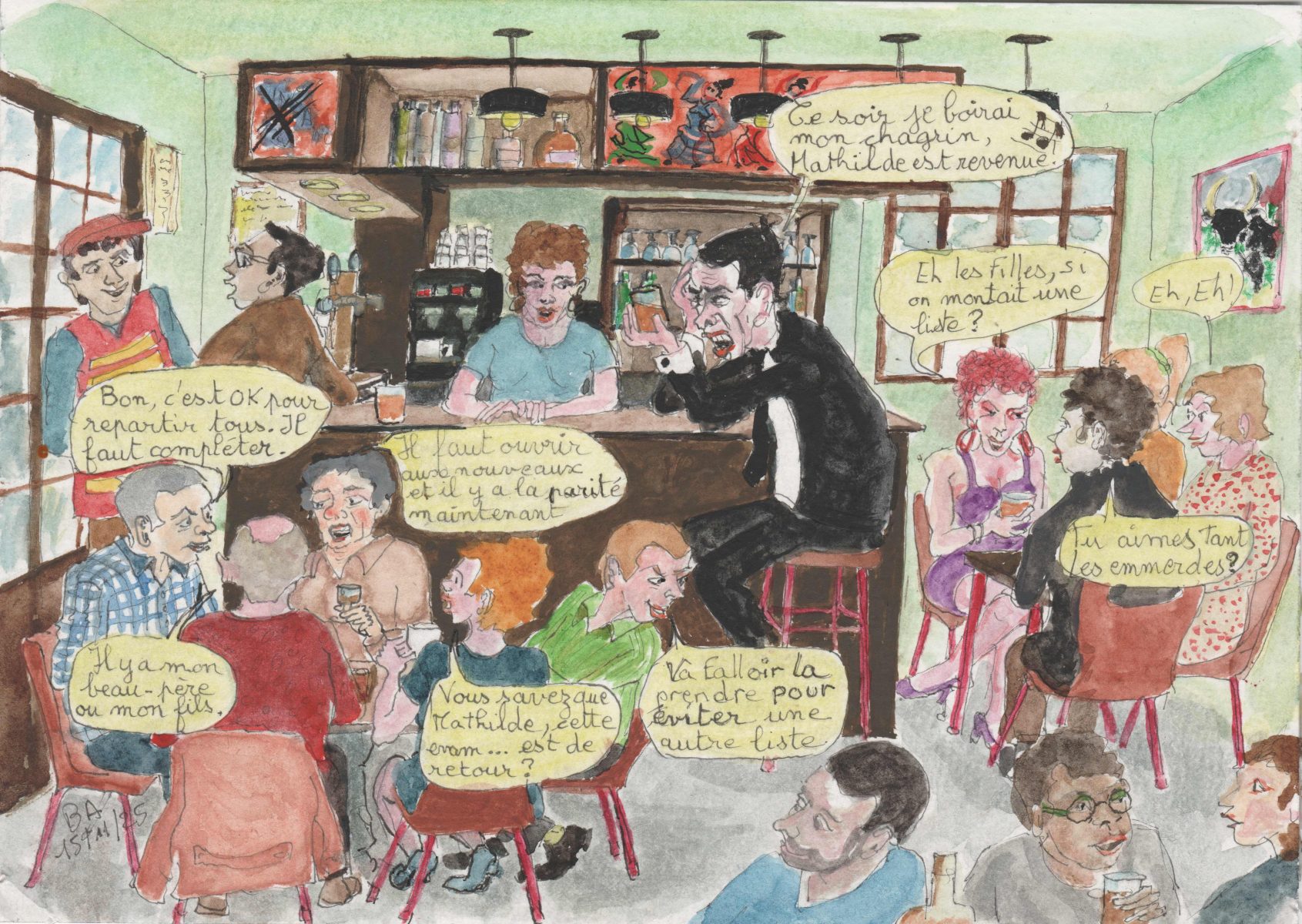Les croquis de B.A.